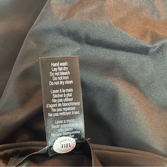 Beach Riot black with platinum color shoulder straps swimsuit 22754 - Picture 11 of 12